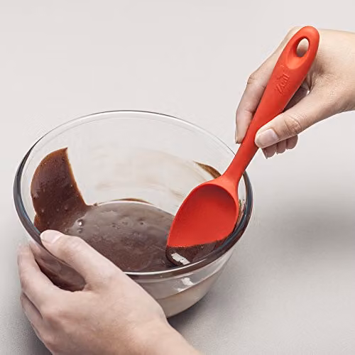 Zeal Red Silicone Non-Scratch Spatula Spoon – 4