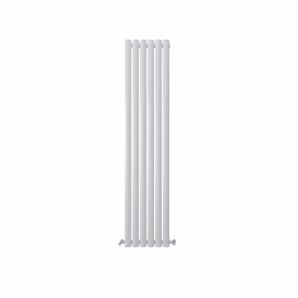 Banyetti Orva White Vertical Double Oval Column Radiator, H 160 cm x W 35.4 cm – 3