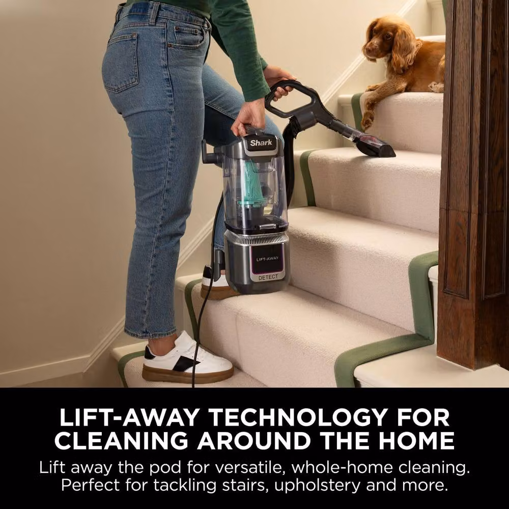 Shark Pet Pro Detect LA450UKT Upright Corded Vacuum in Grey – 5