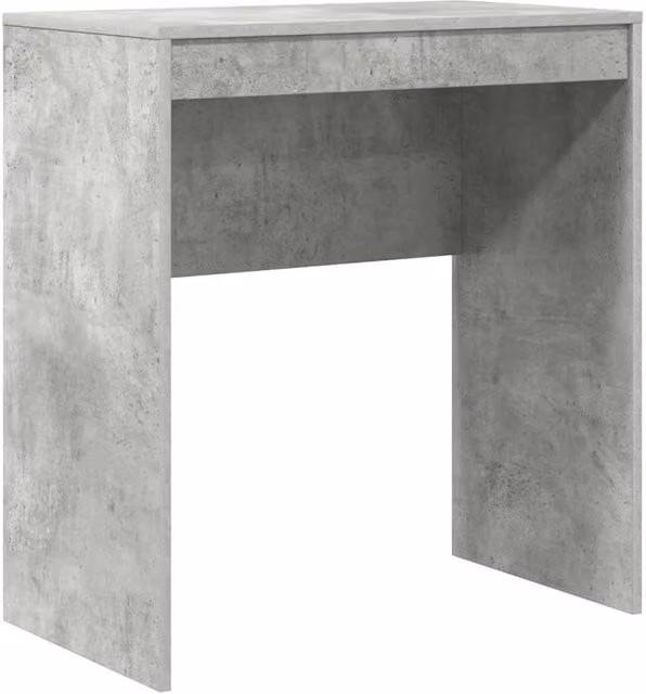 Berkfield Home Computer Desk in Concrete Grey MDF with Concrete-like Finish, W/D/H: 120 x 60 x 76 cm – 1