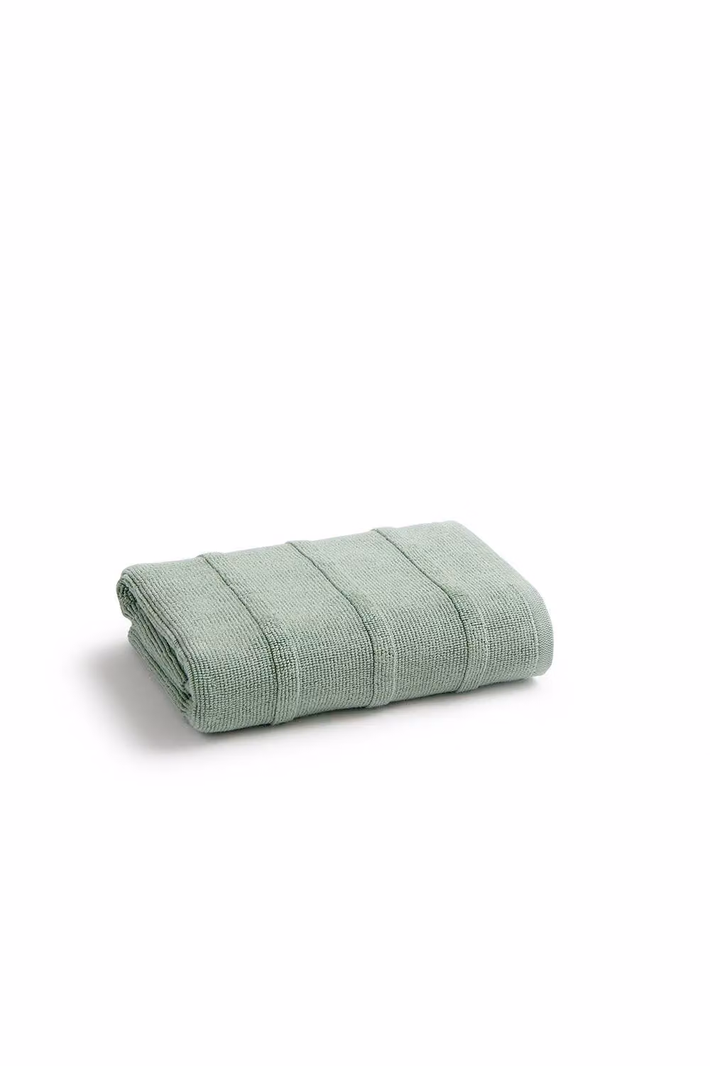 Christy Highgate Ribbed Turkish Cotton Textured Towels in Pale Green – 2