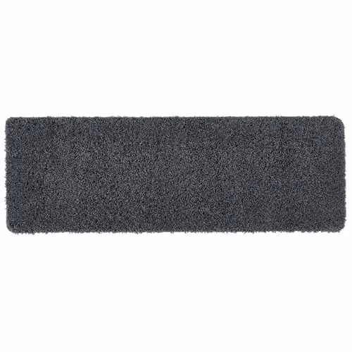 My Mat Anthracite Grey Non-Slip Washable Shaggy Pile Runner, W/D/H: 67 x 200 cm – 1