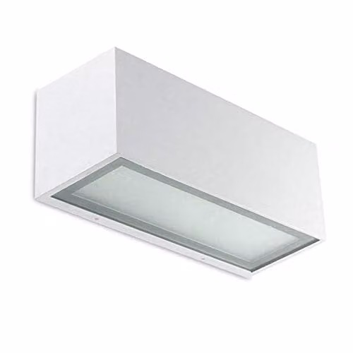 Netlighting Lia Up and Down Wall Light in White with E27 Socket