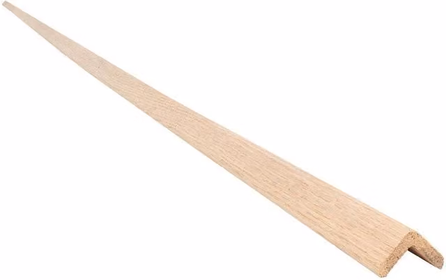 Snowdon Timber Oak Angle Moulding, Brown, L: 2.4 m, W: 20 mm, T: 20 mm