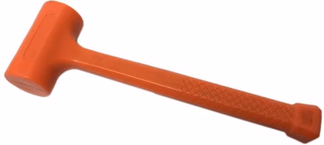 SupaTool Orange Rubber Dead Blow Hammer