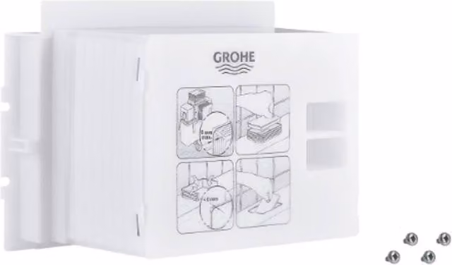 Grohe Rapid SL Inspection Chamber with 1m and 0.82m Frames in White