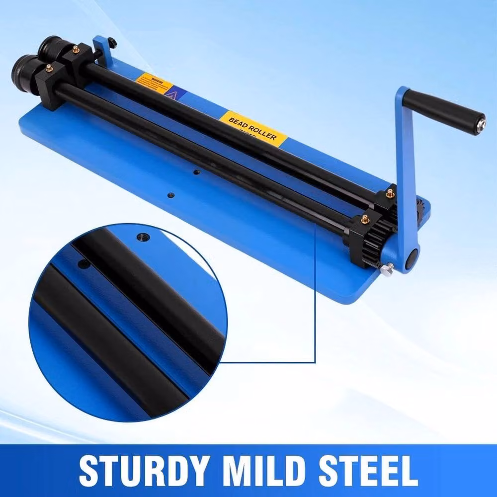 SPETLEK 18 inch Sheet Metal Bead Roller Former Swager in Blue – 3