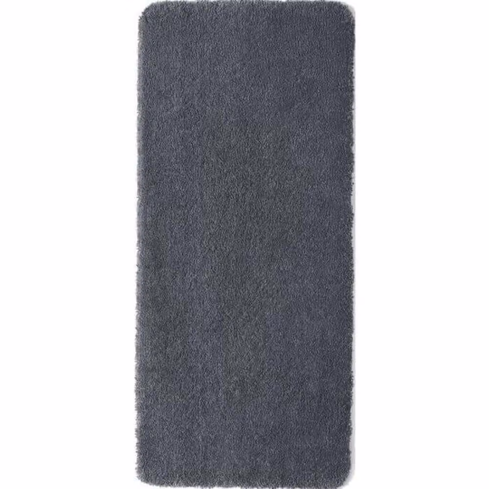 THE RUGS Soft Washable Shaggy Polypropylene Rug in Dark Grey, W: 120 cm, L: 170 cm – 2