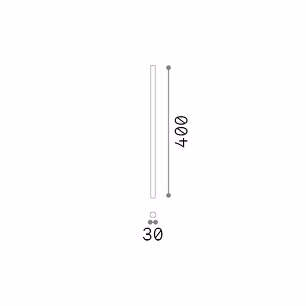 Netlighting Look Surface Mounted LED Downlight, Black, 500lm, 3000K, Diameter: 40 cm – 2
