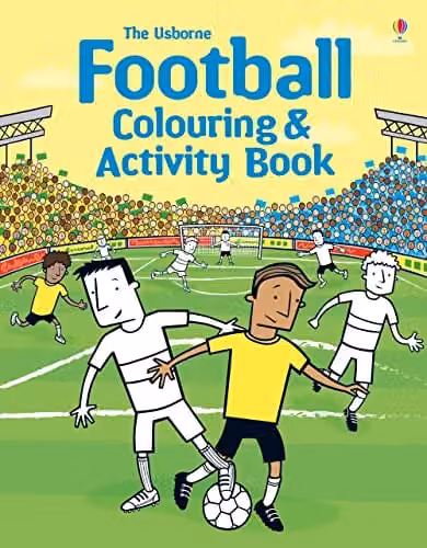 WordUnited Football Colouring and Activity Book, Multicolour