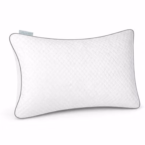 Aamira Cooling Memory Foam Orthopaedic Pillow, White, W: 70 cm x D: 45 cm x H: 18 cm – 1