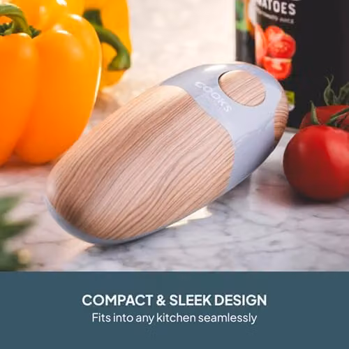 Cooks Professional Automatic Cordless Electric Can Opener in Nordic Grey – 4