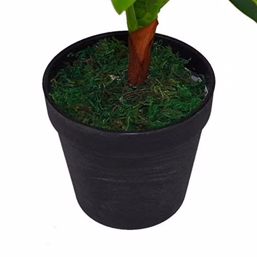 Extra Large Artificial Green Colocasia Elephant Ear Plant in a Potted Freestanding Design – 2
