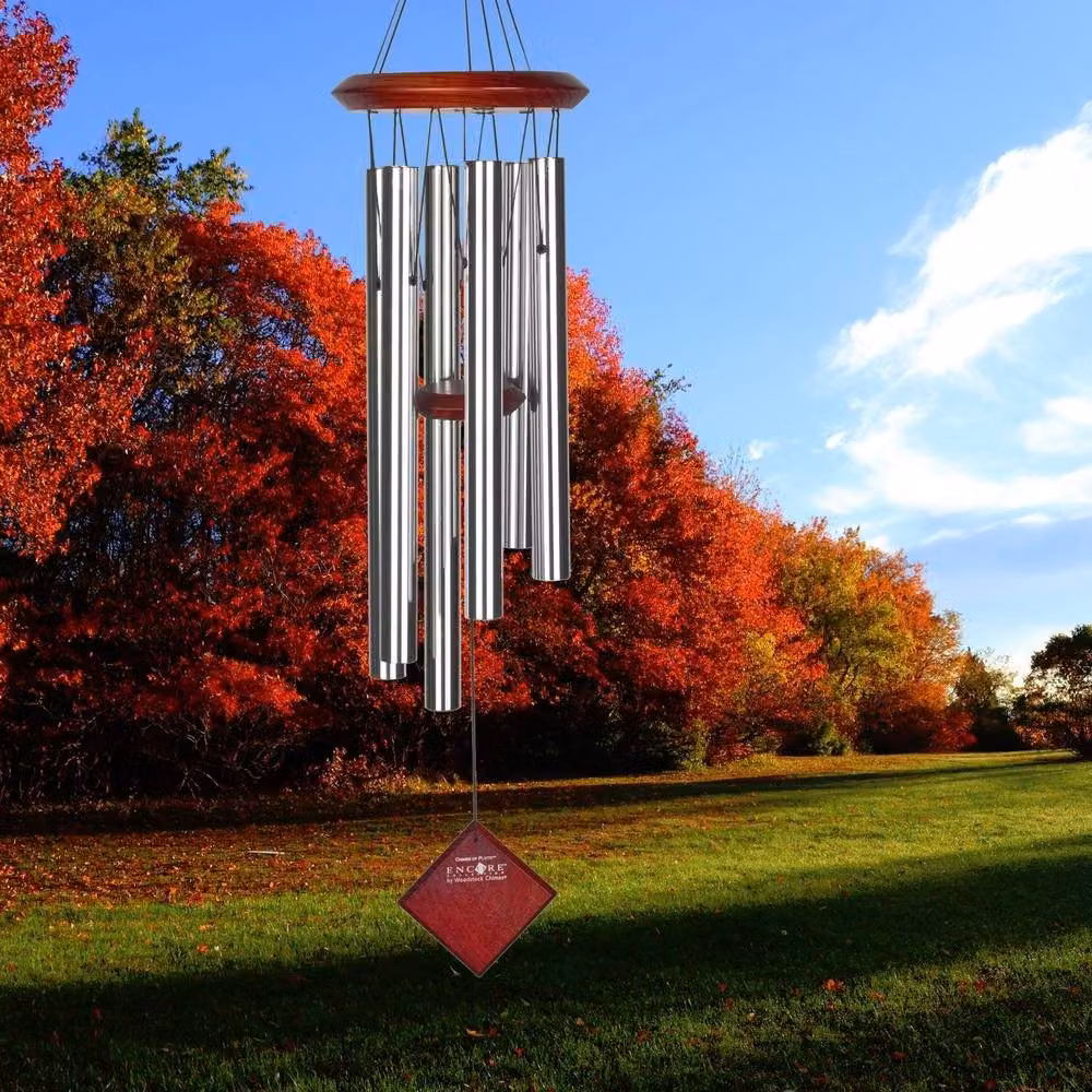 Woodstock Chimes Chimes Of Pluto Small Silver Metal Wind Chime – 2