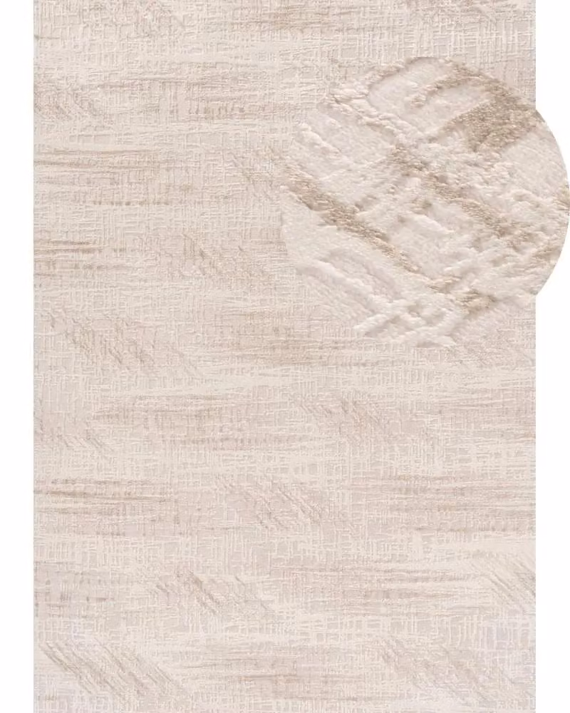 THE RUGS Carmel Abstract Area Rug in Beige, W: 200 cm, D: 290 cm – 2