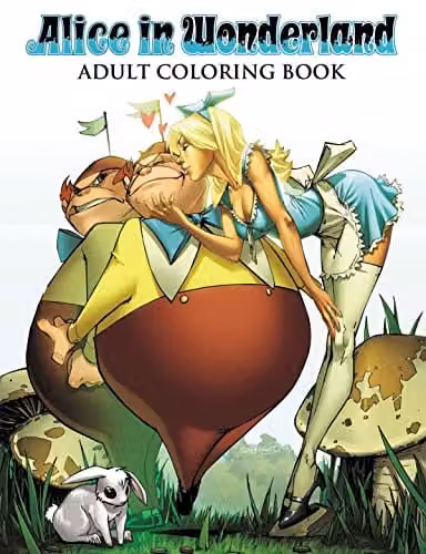 Zenescope Alice in Wonderland Adult Colouring Book – 1