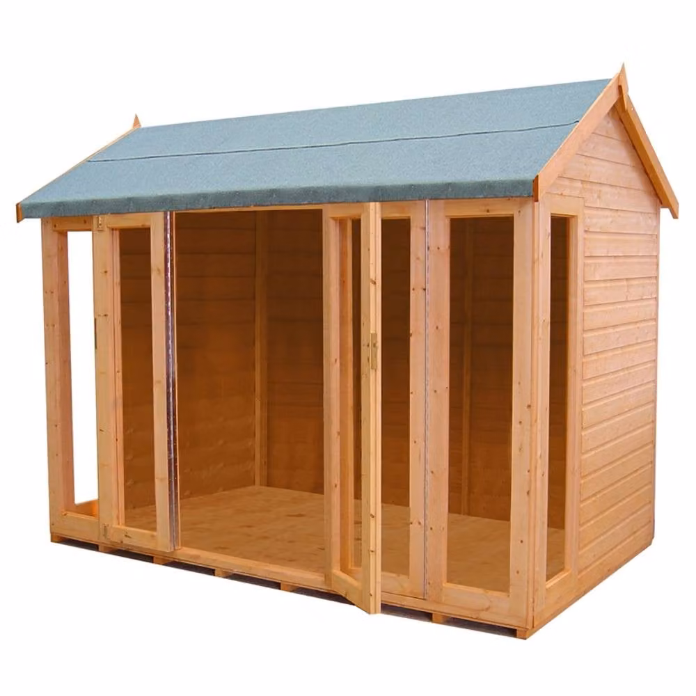 Shires Blenheim Shiplap Summerhouse Garden Sun Room in Brown – 2