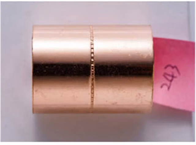 PrimaPlus Endfeed Coupling 42mm Grey Copper Plumbing Fitting