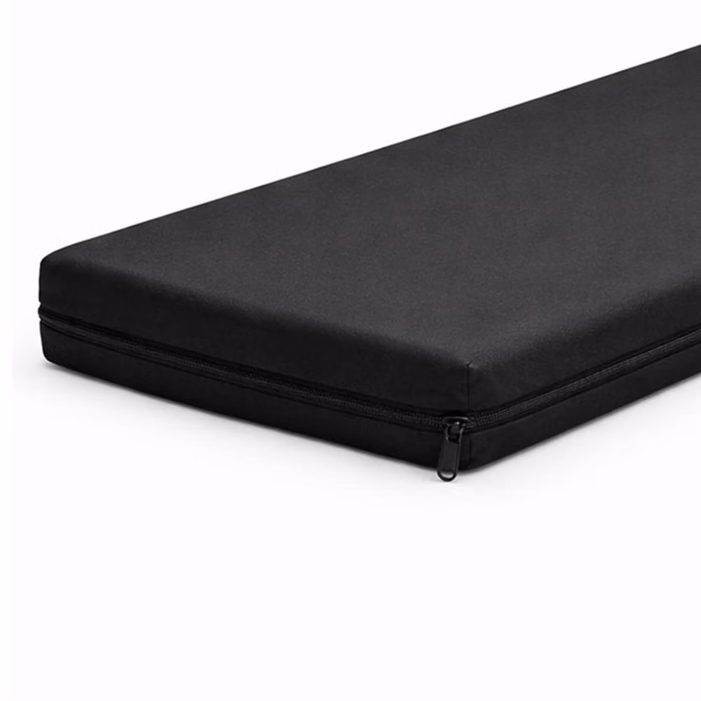 House of Home 4 Seater Outdoor Bench Cushion, Black, Width: 170 cm – 5