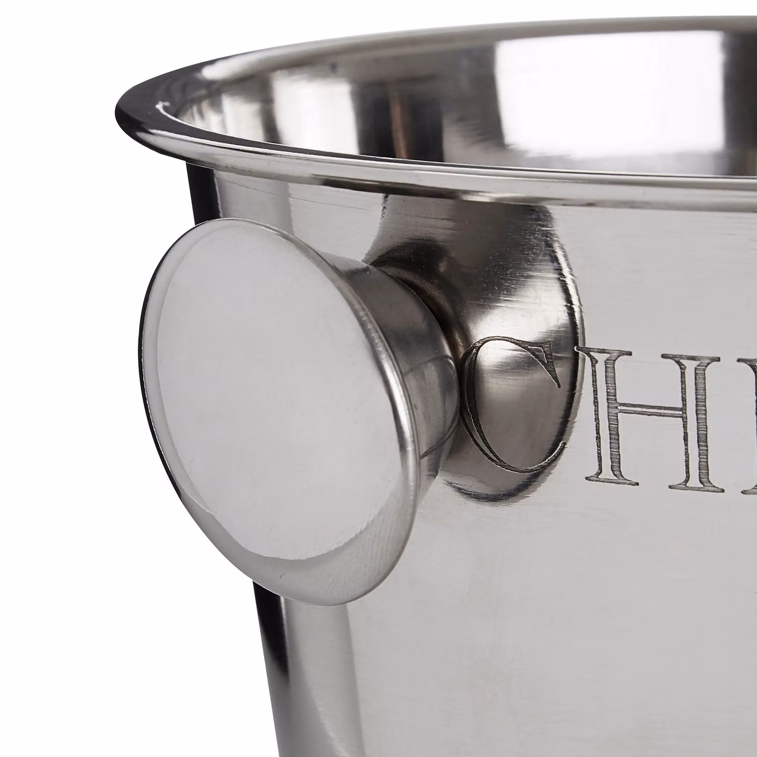 Orsina Bombay Chill Striped Stainless Steel Wine Cooler in Silver – 3