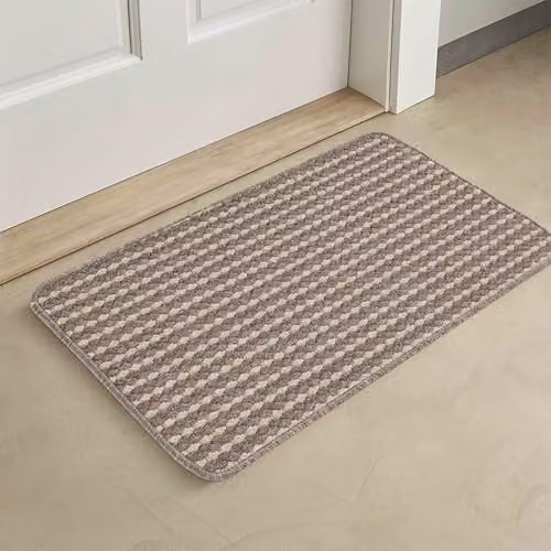 Desire Eden Washable Non-Slip Indoor Kitchen Mat, Beige, W: 57 cm, L: 120 cm – 1
