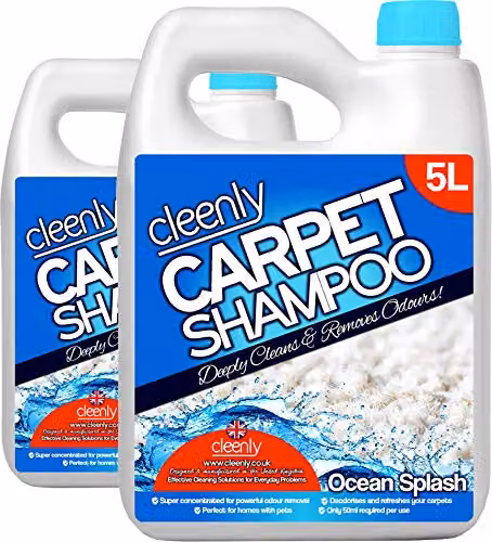 Cleenly Carpet Shampoo Cleaner Solution Ocean Splash Fragrance 10 l – 1