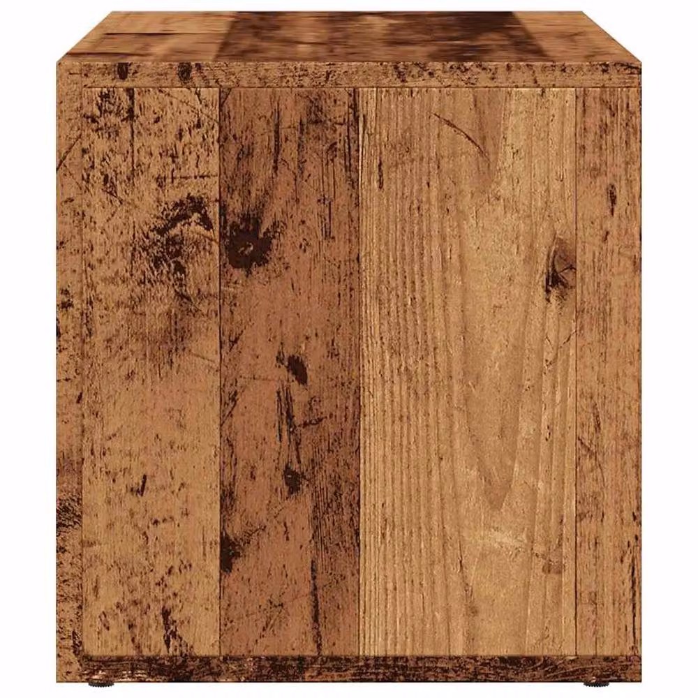 Berkfield Home LP Storage Box in Old Wood Brown, W/D/H: 69.5 x 34 x 36 cm – 4