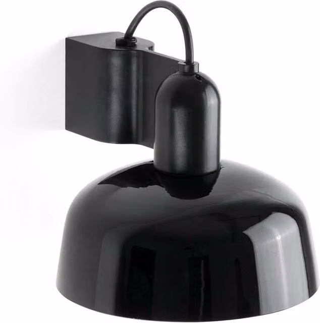 Faro Tatawin Dome Wall Lamp in Black