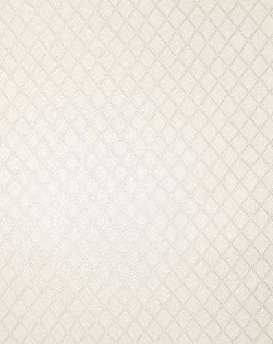 Vymura Santina M95680 Geometric Abstract Vinyl Wallpaper, White and Silver