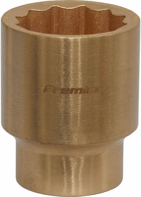 Loops 28mm Non-Sparking WallDrive Socket with 1/2 inch Square Drive in Gold Beryllium Copper – 1