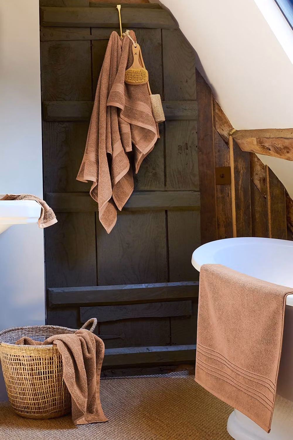 CHRISTY Serene Soft Tone 100% Combed Cotton Terry Towels in Light Brown – 2