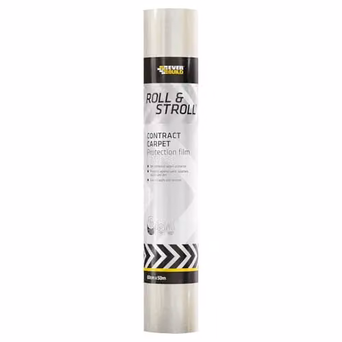 Sika Transparent Construction Film, W: 60 cm, L: 50 m
