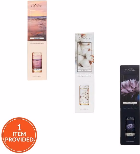 True Aroma Contemporary Tabletop Reed Diffuser