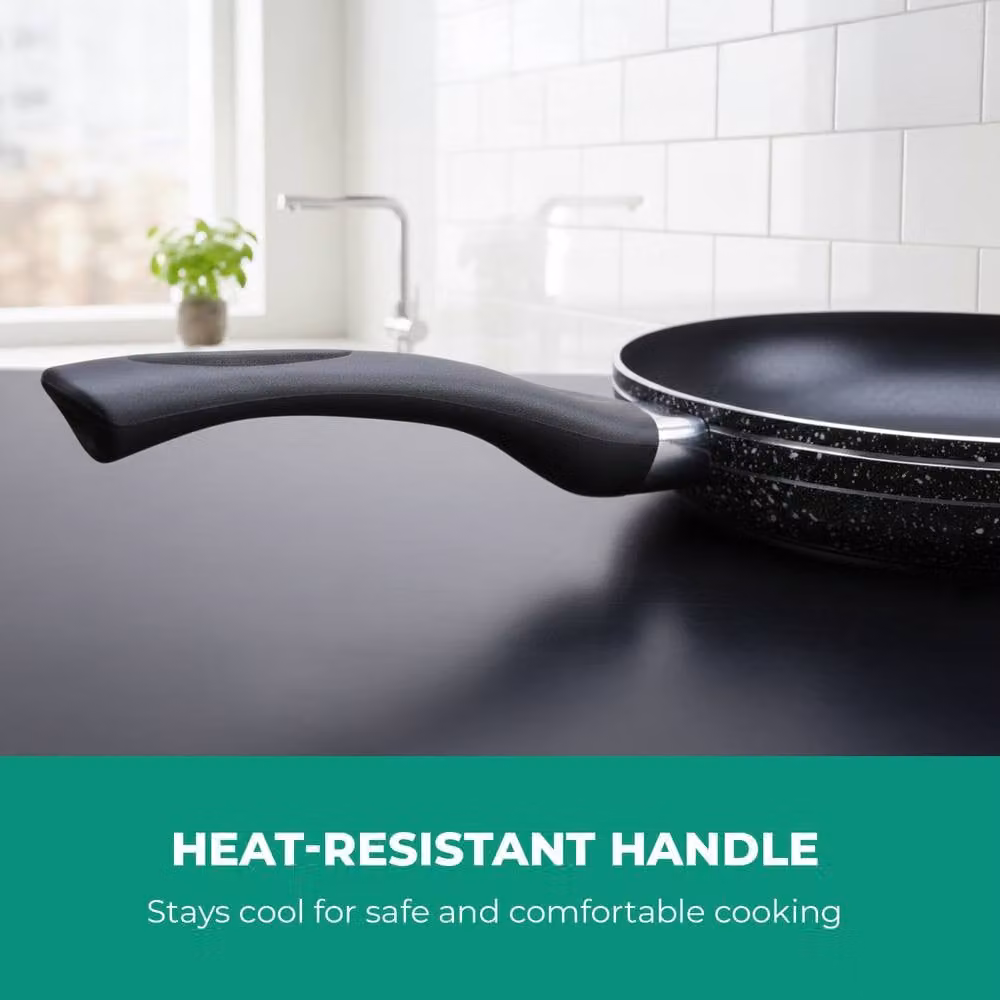 Royalford Non-Stick Aluminium Frying Pan in Black – 4
