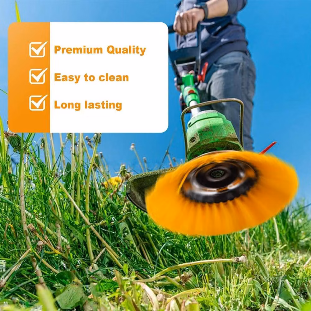 SPETLEK 8 Inch Nylon Brushcutter Strimmer Head in Yellow, 1.25kg – 3