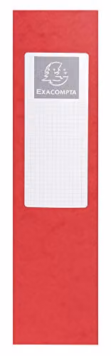 Exacompta ExaBox Red A4 Paper Document Box with 8cm Spine – 2