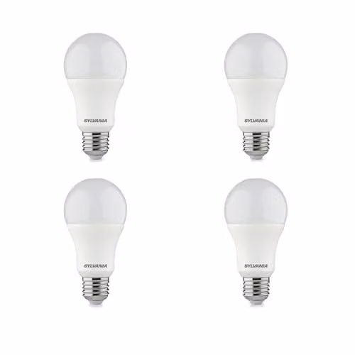 Sylvania LED Homelight Warm White E27 Bulb, Pack of 4