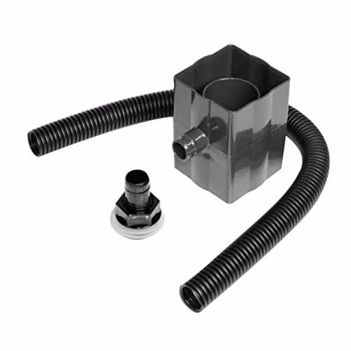 FloPlast RVS1AG Anthracite Grey Rainwater Diverter for 65mm Square and 68mm Round Downpipes