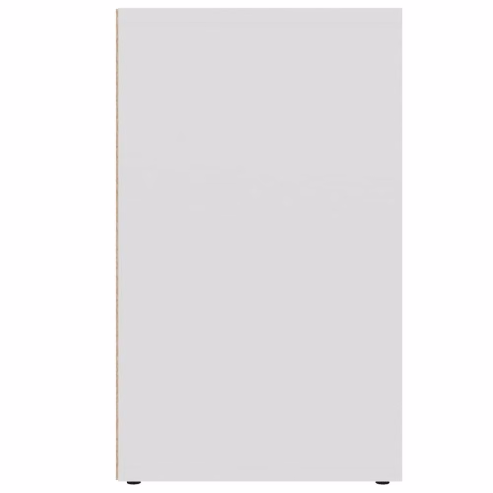 Berkfield Home White Wall Mounted Shoe Cabinet W/D/H: 52.5 x 30 x 50 cm – 2