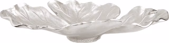 Orsina Hampstead Large Leaf Dish in Silver