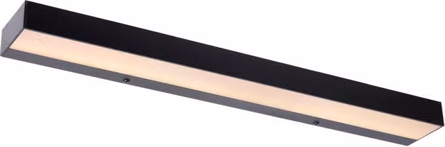 Lucide Netlighting Modern LED Wall Light for Bathroom, Black, 1x8W, 2700K, IP44 – 4
