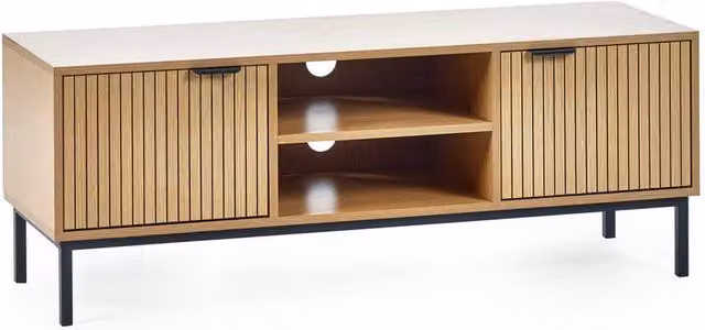 Cheshire Premium Suri Modern Matt Beige Wood TV/Media Unit