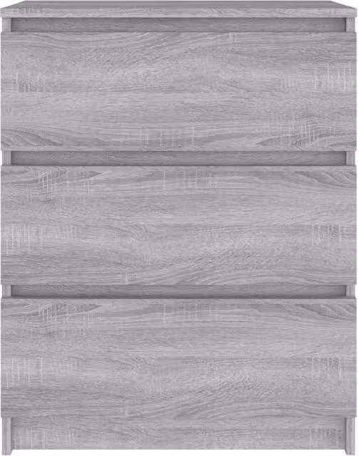 Berkfield Home Grey Sonoma Sideboard in Engineered Wood W/D/H: 60 x 35 x 76 cm – 1
