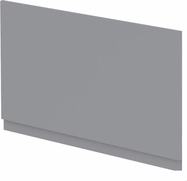 Balterley End Bath Panel in Matt Grey Acrylic Finish, Width: 90 cm