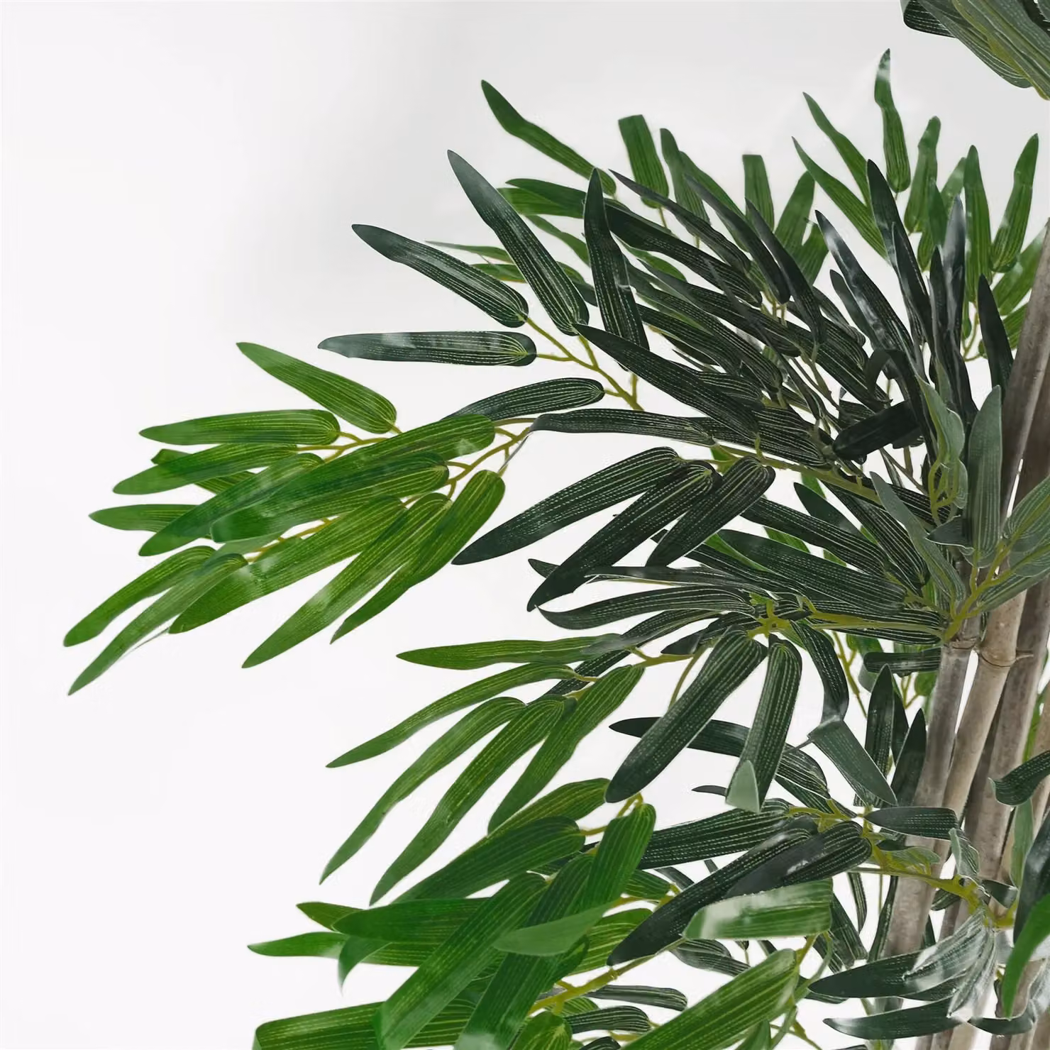 Leaf 180cm Artificial Bamboo Tree in Green and Black – 2