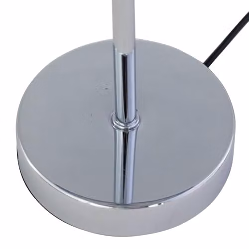 First Choice Lighting Set of 2 Chrome Touch Table Lamps with Yellow Fabric Shades – 3