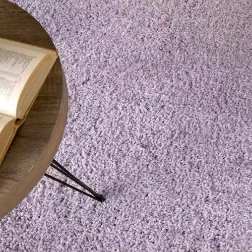 Phoenox Textiles Limited Origins Chicago Hand Tufted Soft Lilac and Pink Rectangular Rug, W: 67 cm, L: 200 cm – 3