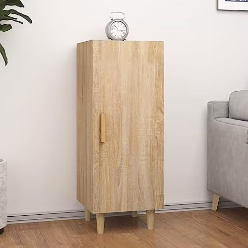 vidaXL Sonoma Oak Sideboard in Brown, W/D/H: 34.5 x 34.5 x 90 cm – 2