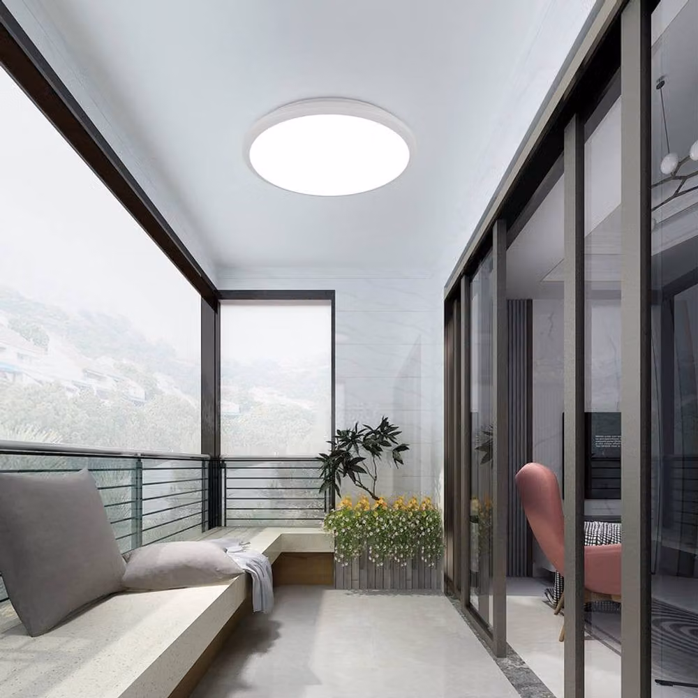 COMELY 36W LED Round Ceiling Light in White, IP54 Waterproof, 6500K Cool White – 2