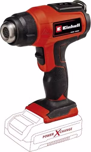 Einhell TE-HA 18 Li-Solo Cordless Hot Air Gun, Red – 1